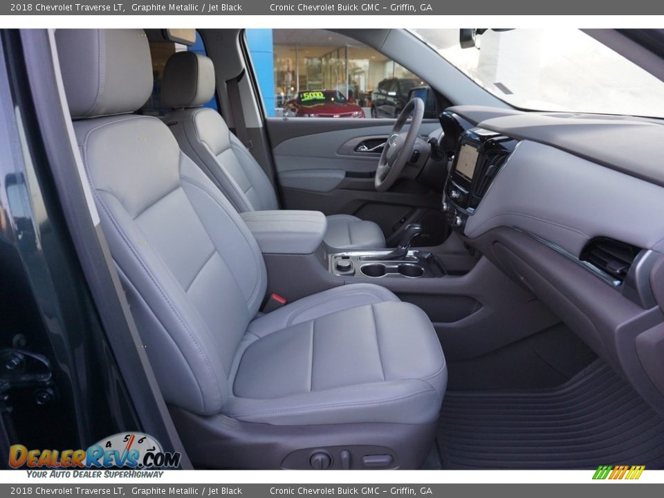 2018 Chevrolet Traverse LT Graphite Metallic / Jet Black Photo #17