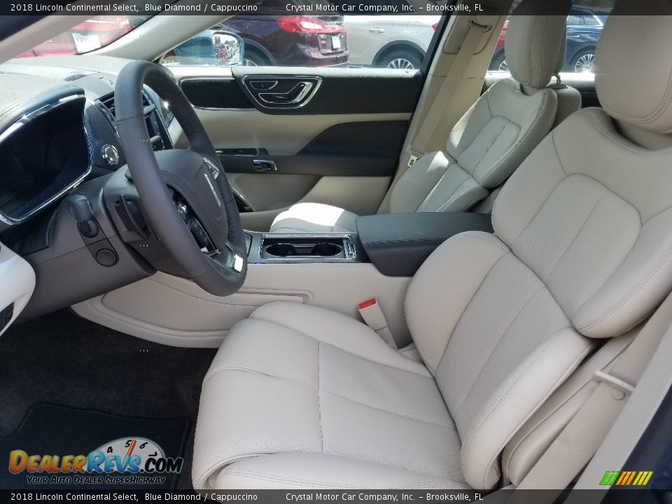 2018 Lincoln Continental Select Blue Diamond / Cappuccino Photo #9