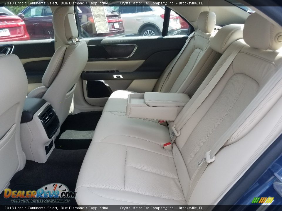 2018 Lincoln Continental Select Blue Diamond / Cappuccino Photo #10