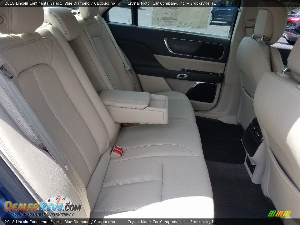 2018 Lincoln Continental Select Blue Diamond / Cappuccino Photo #11