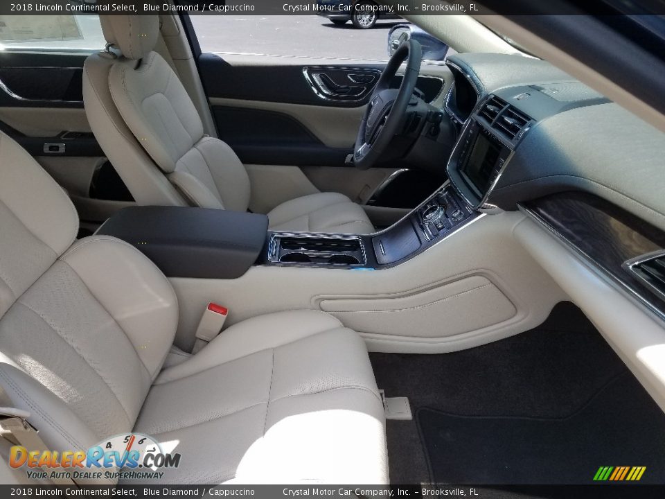 2018 Lincoln Continental Select Blue Diamond / Cappuccino Photo #12