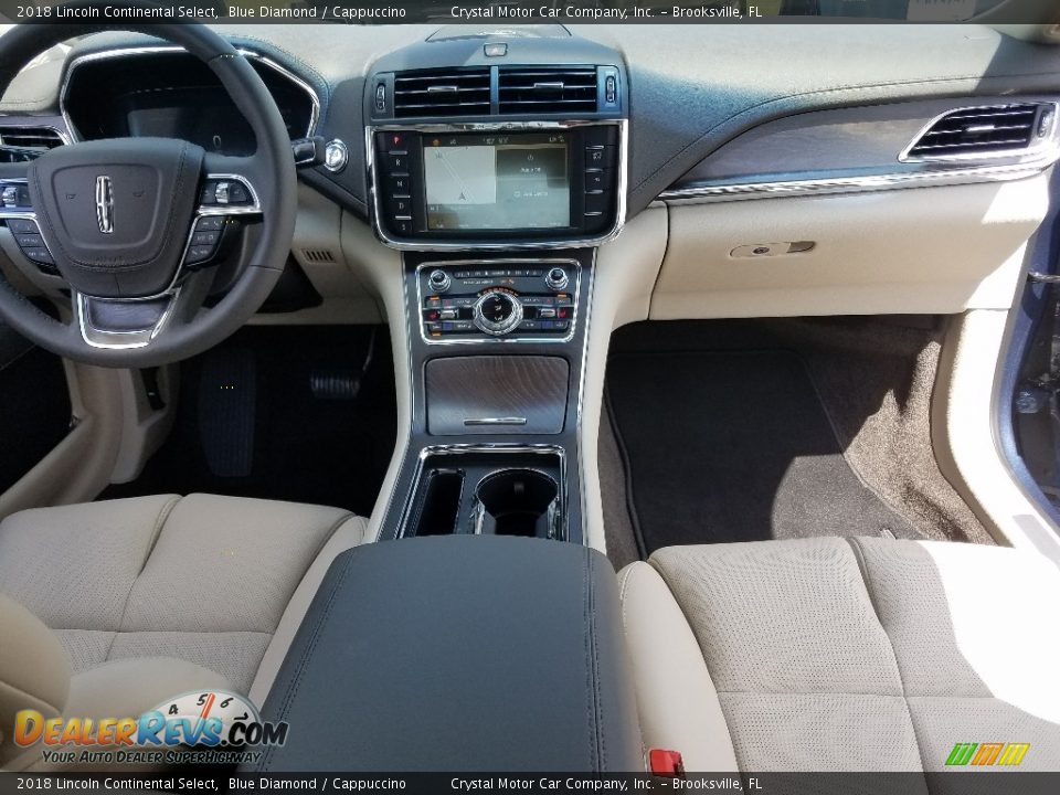 2018 Lincoln Continental Select Blue Diamond / Cappuccino Photo #13