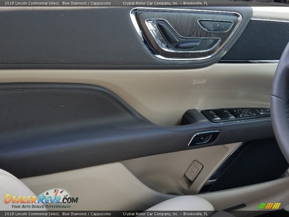 2018 Lincoln Continental Select Blue Diamond / Cappuccino Photo #17