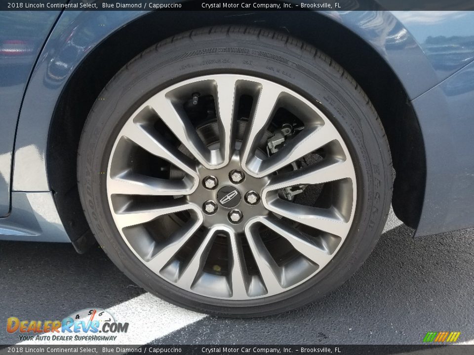 2018 Lincoln Continental Select Blue Diamond / Cappuccino Photo #20