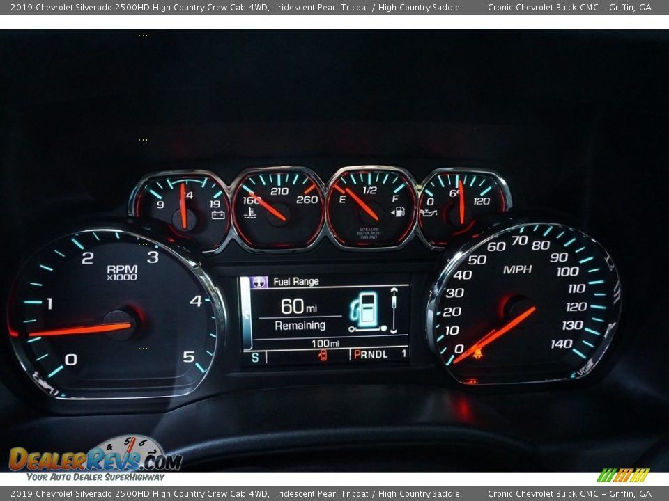 2019 Chevrolet Silverado 2500HD High Country Crew Cab 4WD Iridescent Pearl Tricoat / High Country Saddle Photo #7