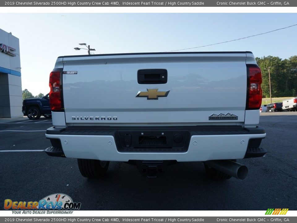 2019 Chevrolet Silverado 2500HD High Country Crew Cab 4WD Iridescent Pearl Tricoat / High Country Saddle Photo #15