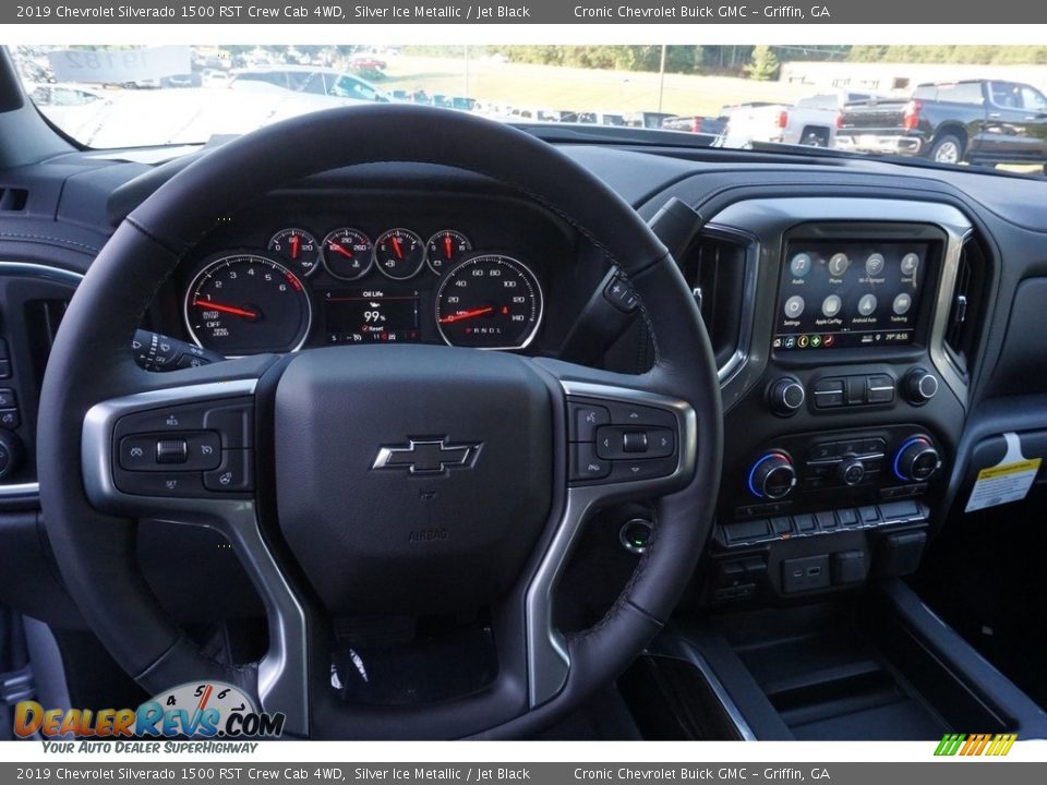 2019 Chevrolet Silverado 1500 RST Crew Cab 4WD Silver Ice Metallic / Jet Black Photo #5