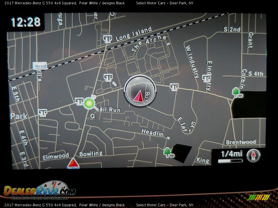 Navigation of 2017 Mercedes-Benz G 550 4x4 Squared Photo #23