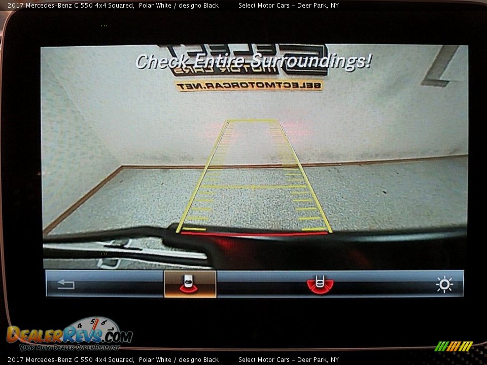 2017 Mercedes-Benz G 550 4x4 Squared Polar White / designo Black Photo #24