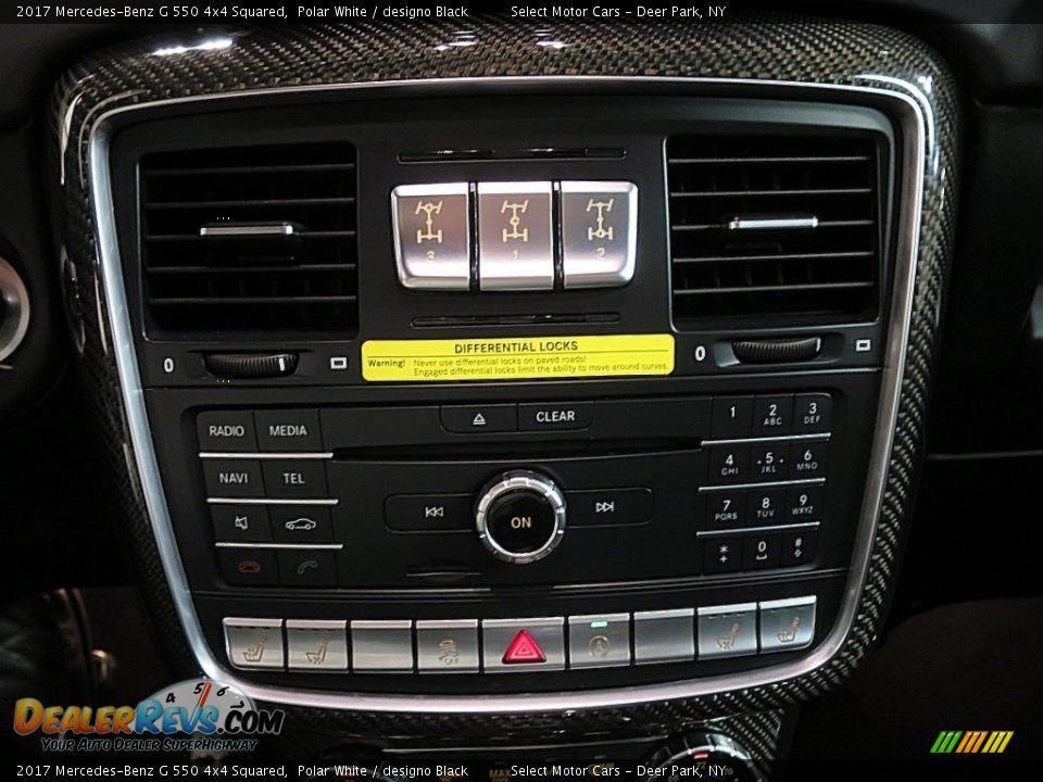 Controls of 2017 Mercedes-Benz G 550 4x4 Squared Photo #30
