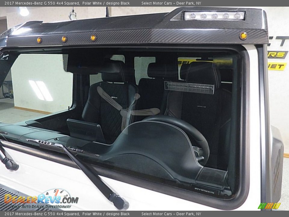2017 Mercedes-Benz G 550 4x4 Squared Polar White / designo Black Photo #31