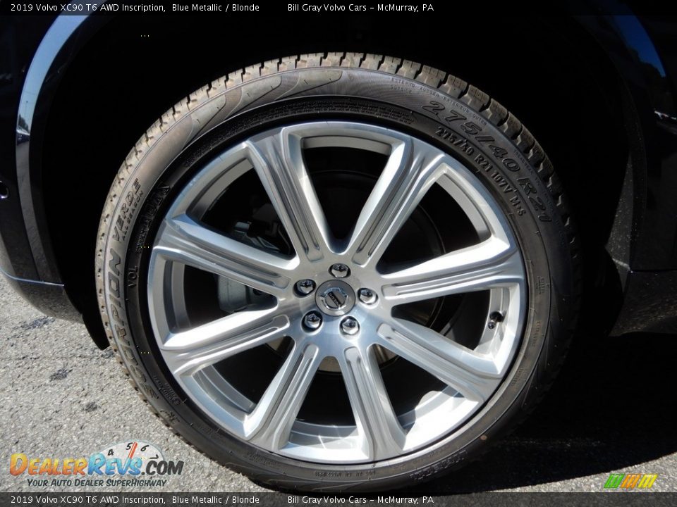 2019 Volvo XC90 T6 AWD Inscription Wheel Photo #6