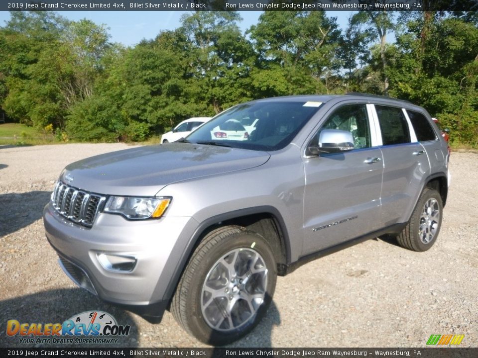 2019 Jeep Grand Cherokee Limited 4x4 Billet Silver Metallic / Black Photo #1
