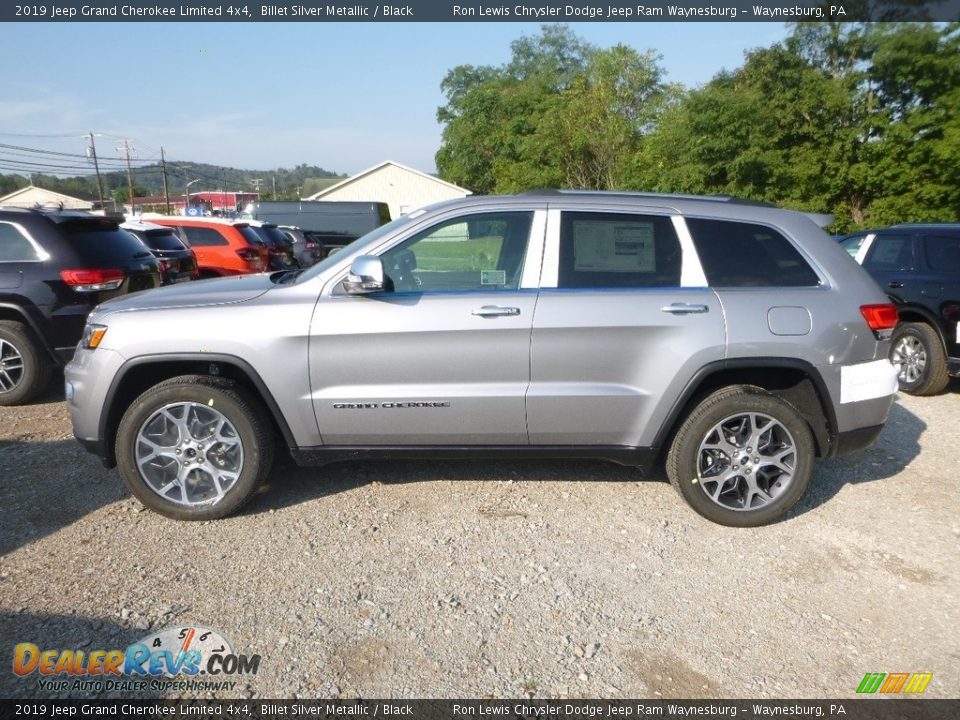 2019 Jeep Grand Cherokee Limited 4x4 Billet Silver Metallic / Black Photo #2