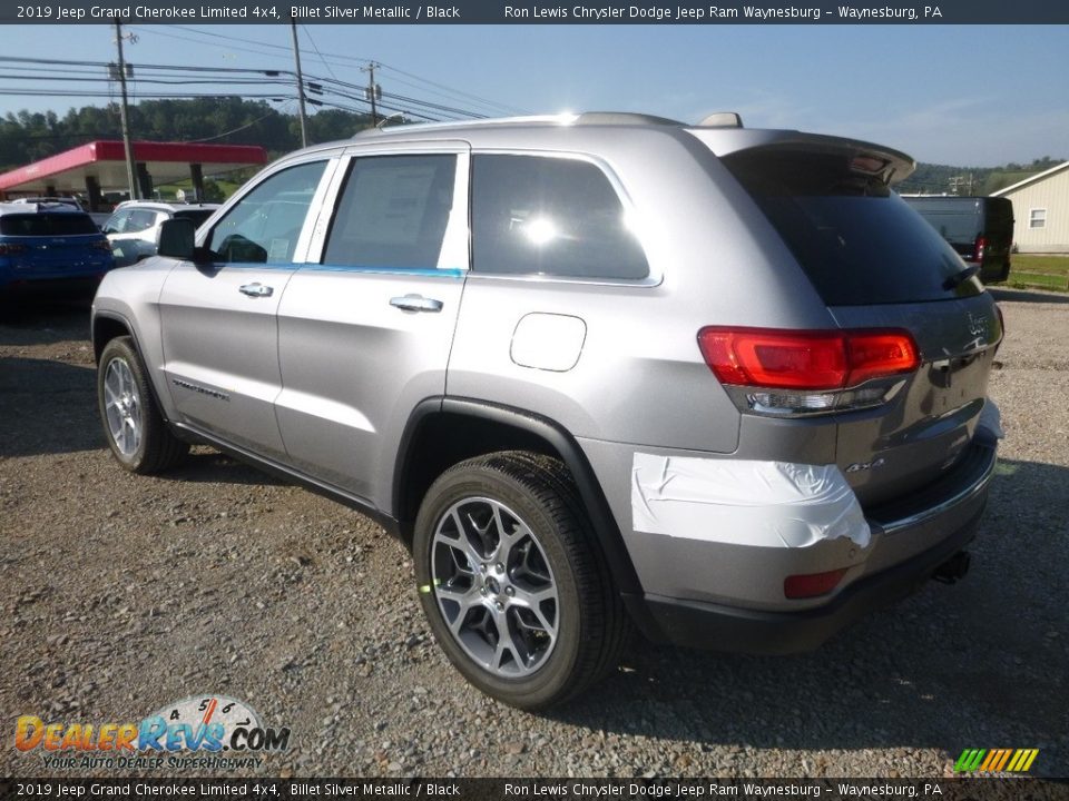 2019 Jeep Grand Cherokee Limited 4x4 Billet Silver Metallic / Black Photo #3