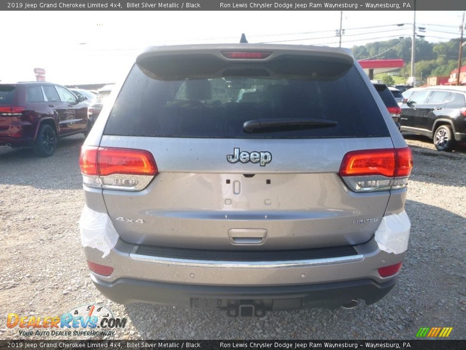2019 Jeep Grand Cherokee Limited 4x4 Billet Silver Metallic / Black Photo #4