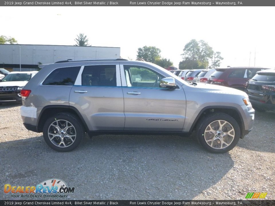2019 Jeep Grand Cherokee Limited 4x4 Billet Silver Metallic / Black Photo #6
