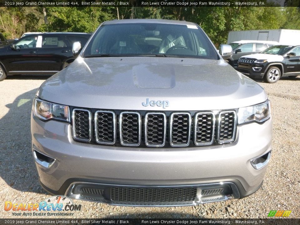 2019 Jeep Grand Cherokee Limited 4x4 Billet Silver Metallic / Black Photo #8