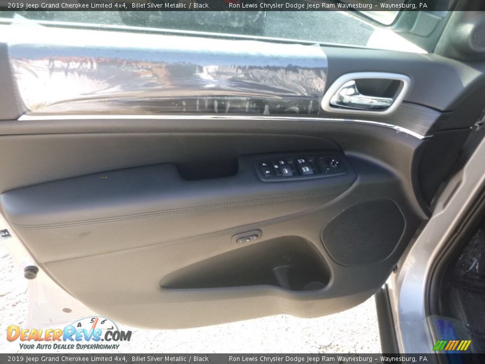 2019 Jeep Grand Cherokee Limited 4x4 Billet Silver Metallic / Black Photo #12
