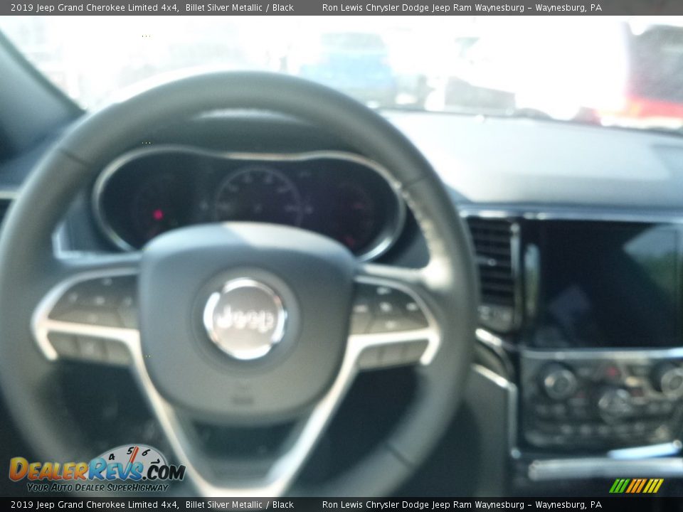 2019 Jeep Grand Cherokee Limited 4x4 Billet Silver Metallic / Black Photo #19