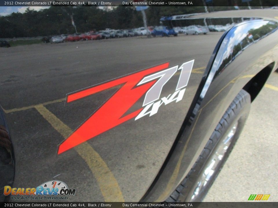 2012 Chevrolet Colorado LT Extended Cab 4x4 Black / Ebony Photo #5