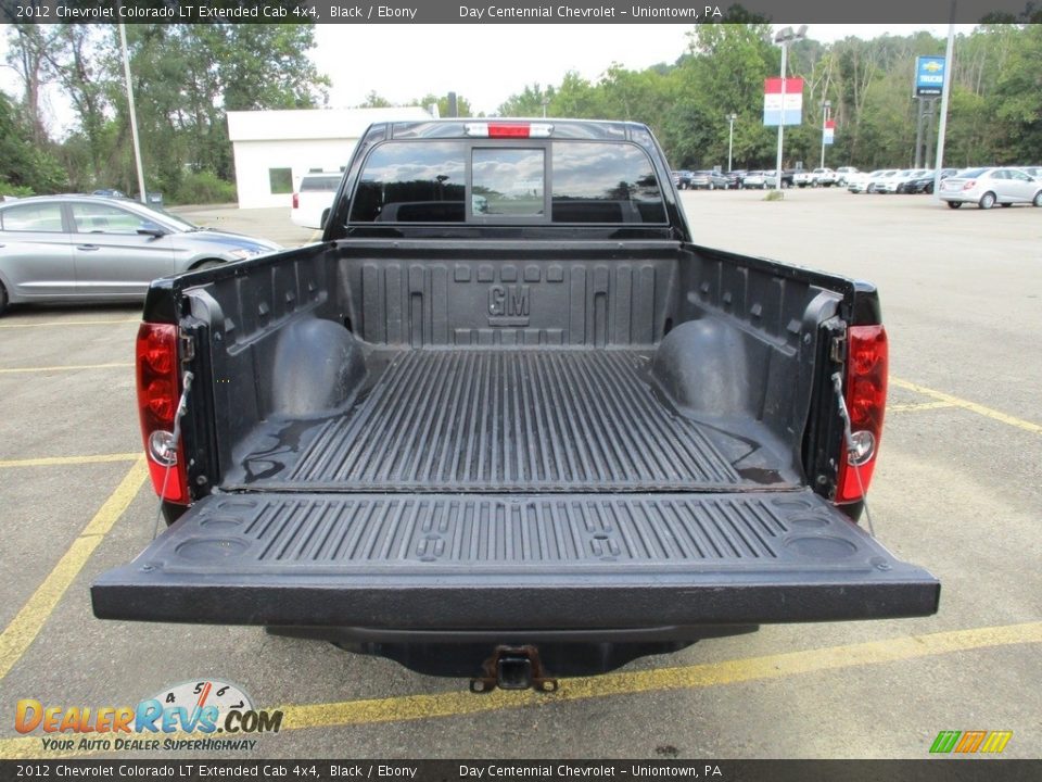 2012 Chevrolet Colorado LT Extended Cab 4x4 Black / Ebony Photo #10