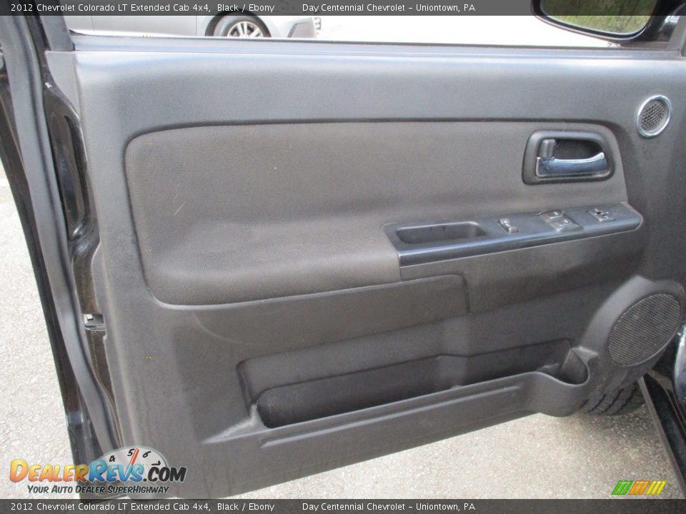 2012 Chevrolet Colorado LT Extended Cab 4x4 Black / Ebony Photo #19