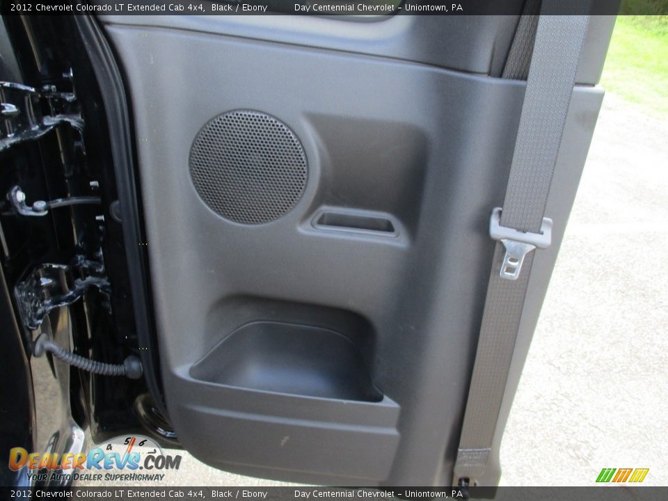 2012 Chevrolet Colorado LT Extended Cab 4x4 Black / Ebony Photo #22