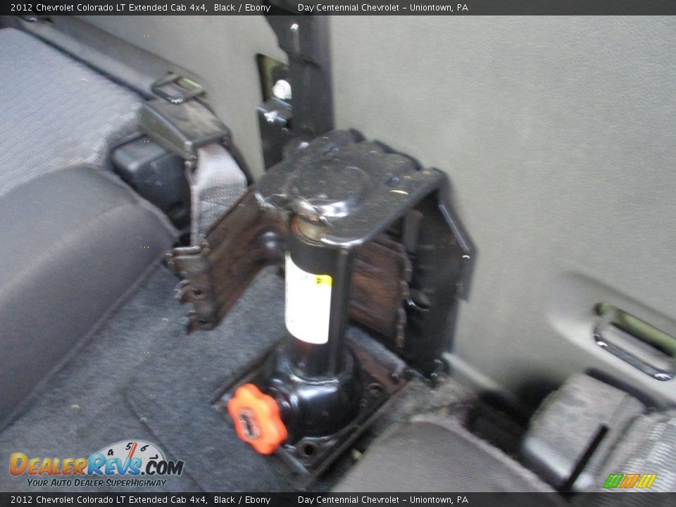 2012 Chevrolet Colorado LT Extended Cab 4x4 Black / Ebony Photo #23