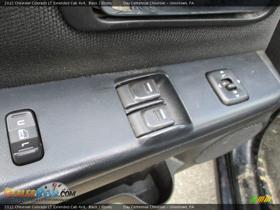 2012 Chevrolet Colorado LT Extended Cab 4x4 Black / Ebony Photo #24