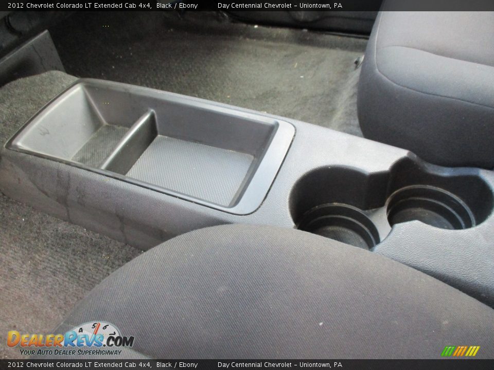 2012 Chevrolet Colorado LT Extended Cab 4x4 Black / Ebony Photo #26