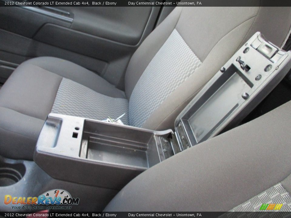 2012 Chevrolet Colorado LT Extended Cab 4x4 Black / Ebony Photo #27