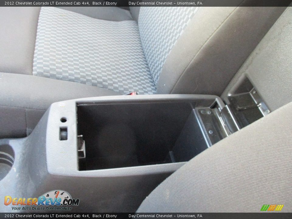 2012 Chevrolet Colorado LT Extended Cab 4x4 Black / Ebony Photo #28