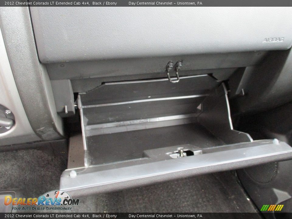 2012 Chevrolet Colorado LT Extended Cab 4x4 Black / Ebony Photo #32