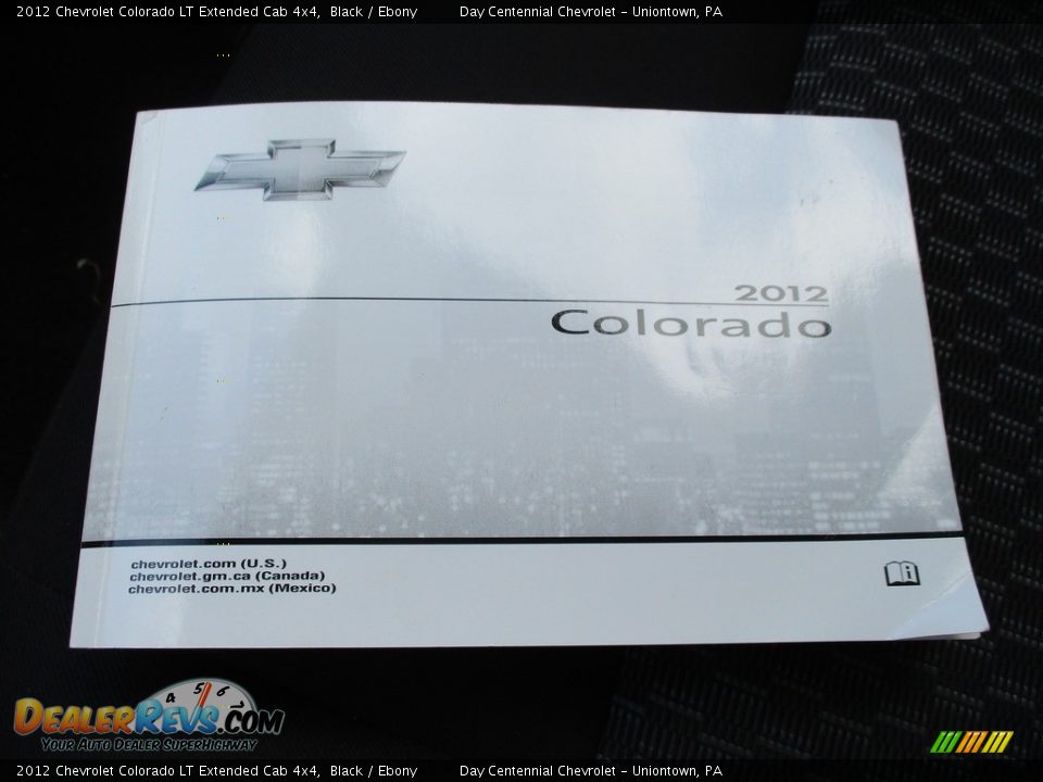 2012 Chevrolet Colorado LT Extended Cab 4x4 Black / Ebony Photo #33