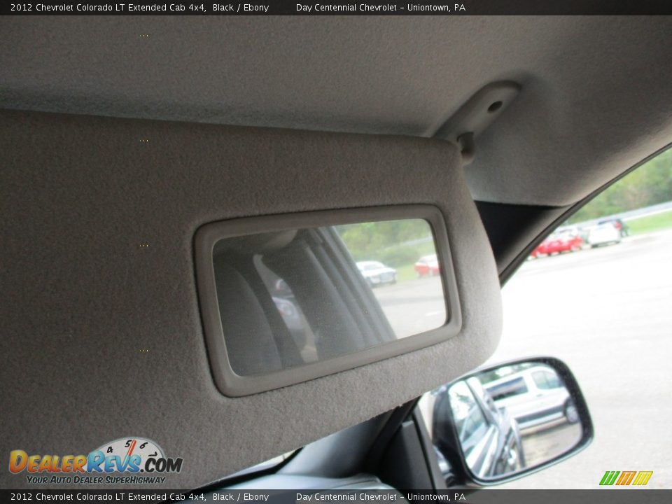 2012 Chevrolet Colorado LT Extended Cab 4x4 Black / Ebony Photo #35