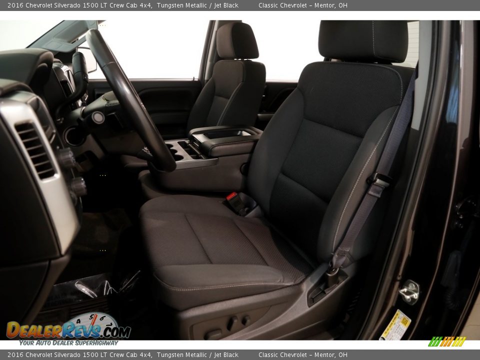 2016 Chevrolet Silverado 1500 LT Crew Cab 4x4 Tungsten Metallic / Jet Black Photo #6