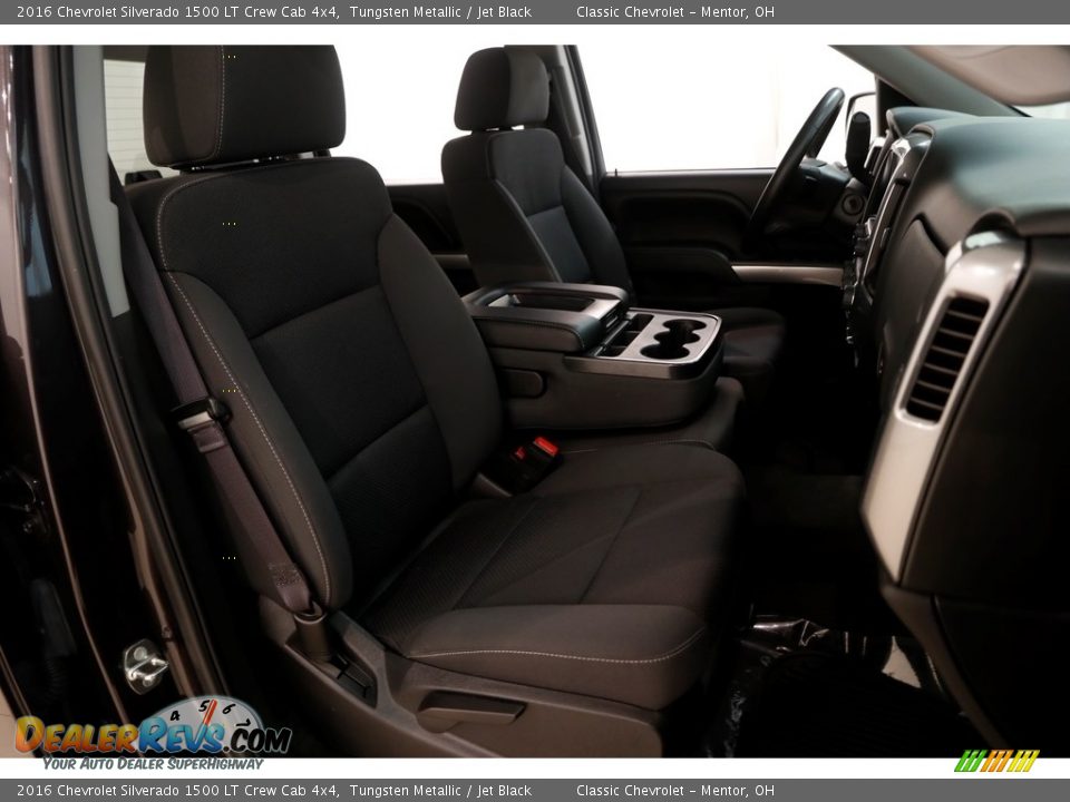 2016 Chevrolet Silverado 1500 LT Crew Cab 4x4 Tungsten Metallic / Jet Black Photo #18