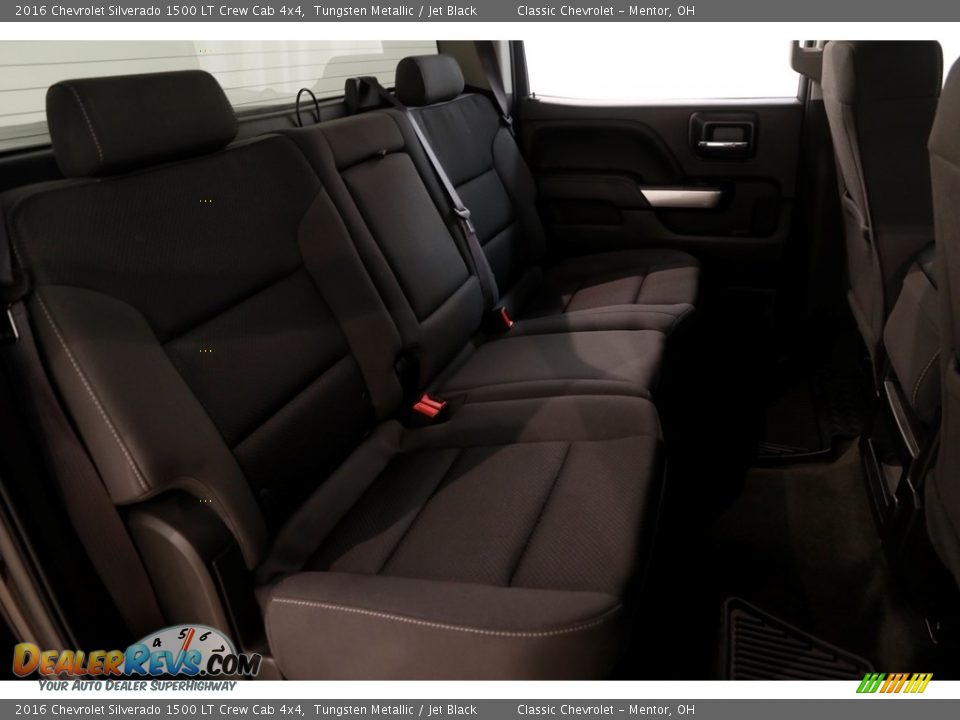2016 Chevrolet Silverado 1500 LT Crew Cab 4x4 Tungsten Metallic / Jet Black Photo #19