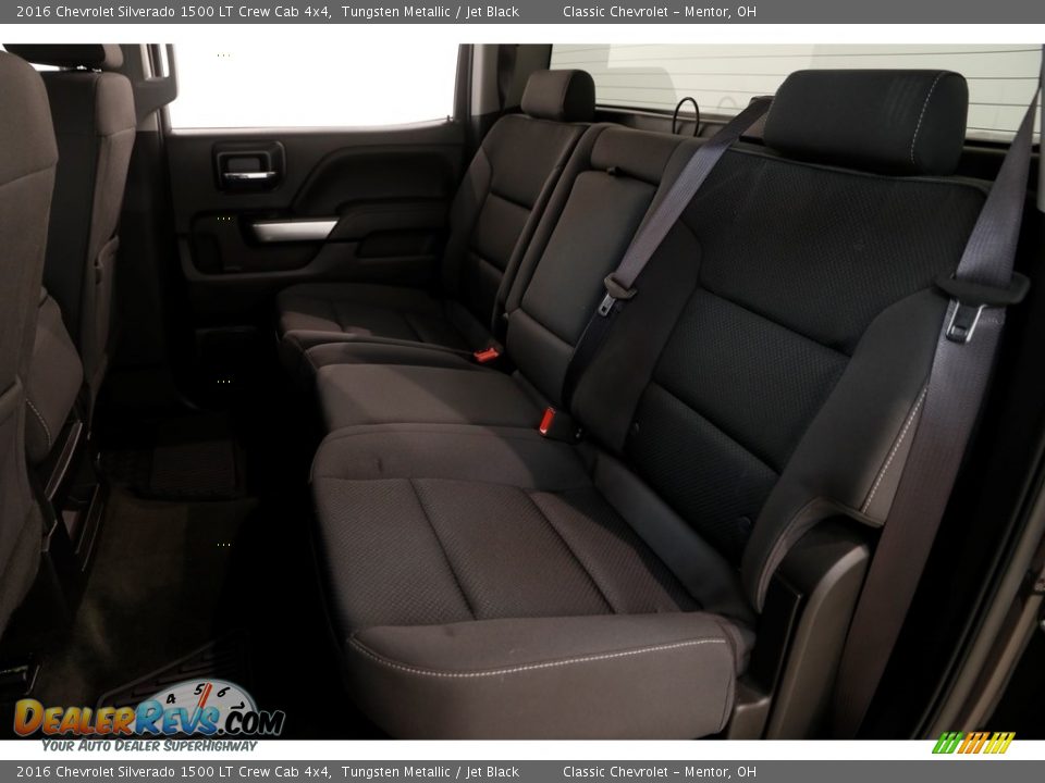 2016 Chevrolet Silverado 1500 LT Crew Cab 4x4 Tungsten Metallic / Jet Black Photo #20