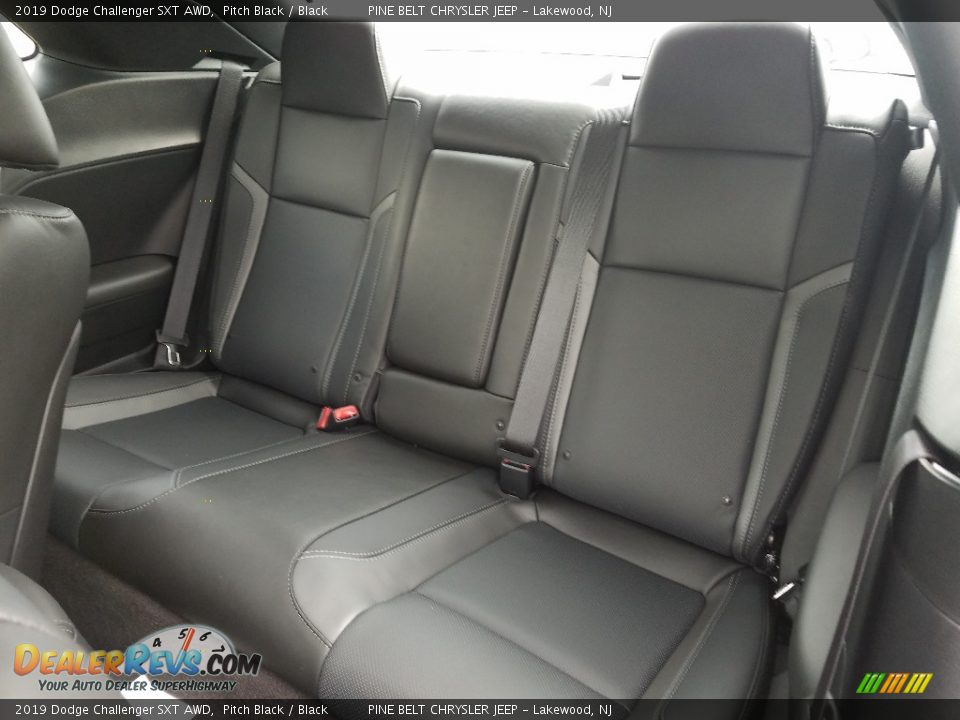 Rear Seat of 2019 Dodge Challenger SXT AWD Photo #8
