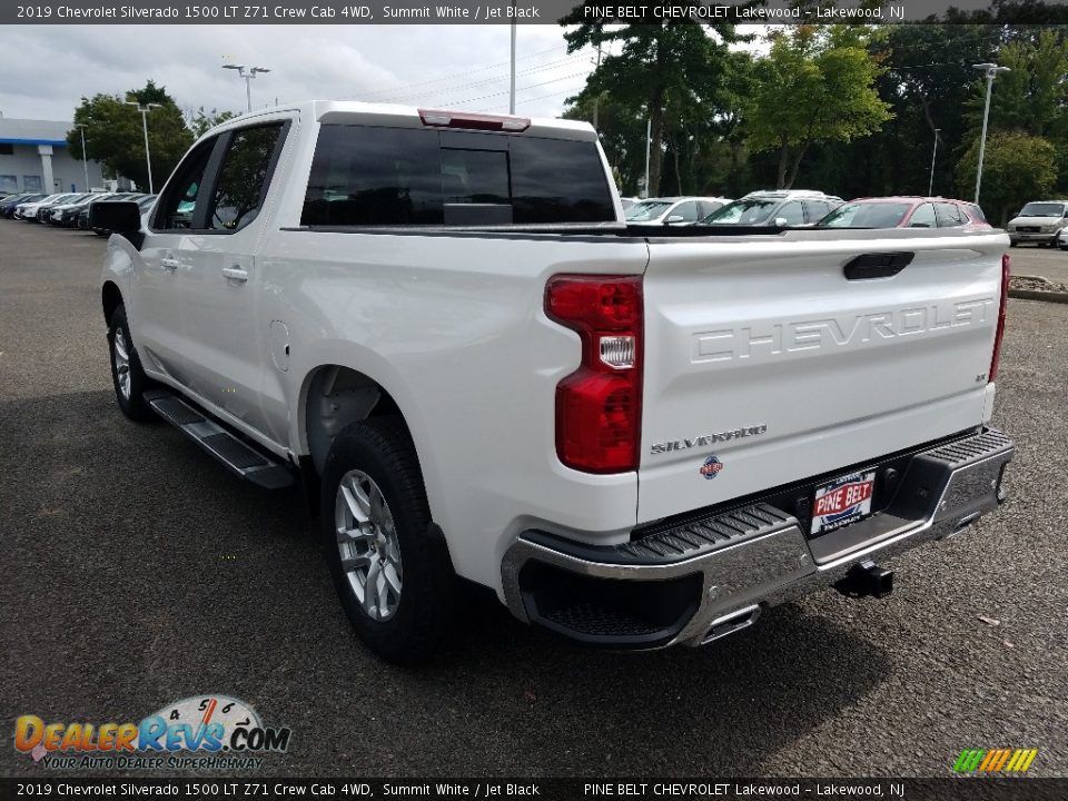 2019 Chevrolet Silverado 1500 LT Z71 Crew Cab 4WD Summit White / Jet Black Photo #4