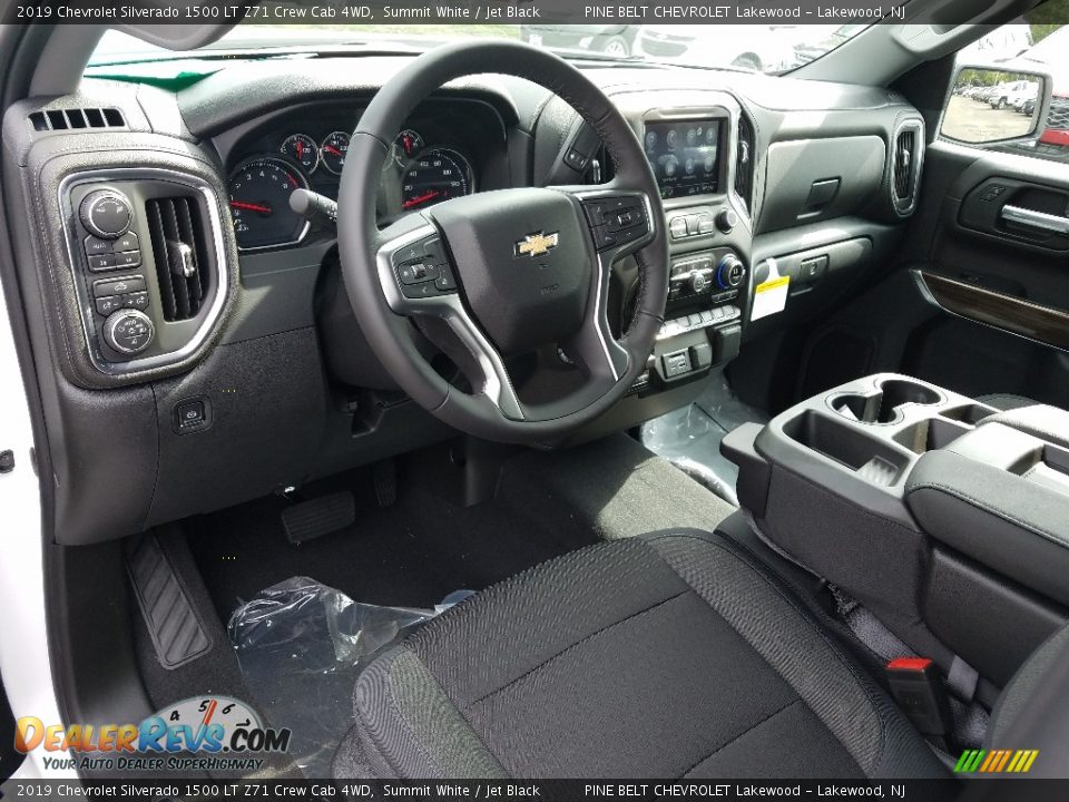 2019 Chevrolet Silverado 1500 LT Z71 Crew Cab 4WD Summit White / Jet Black Photo #7
