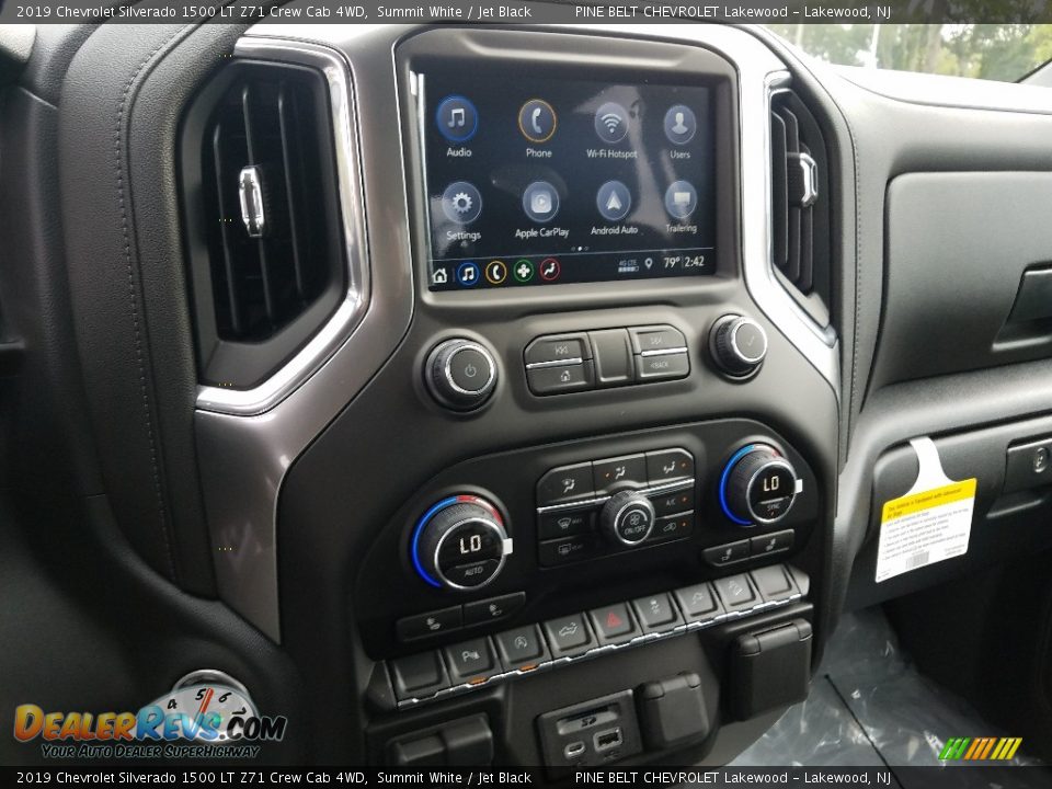 2019 Chevrolet Silverado 1500 LT Z71 Crew Cab 4WD Summit White / Jet Black Photo #10