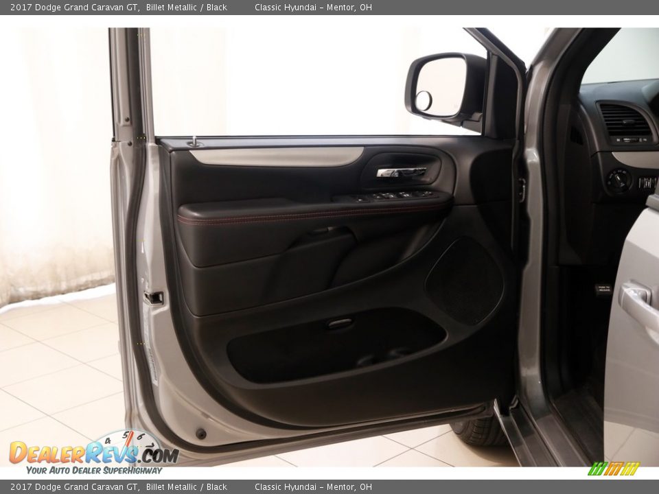 2017 Dodge Grand Caravan GT Billet Metallic / Black Photo #4