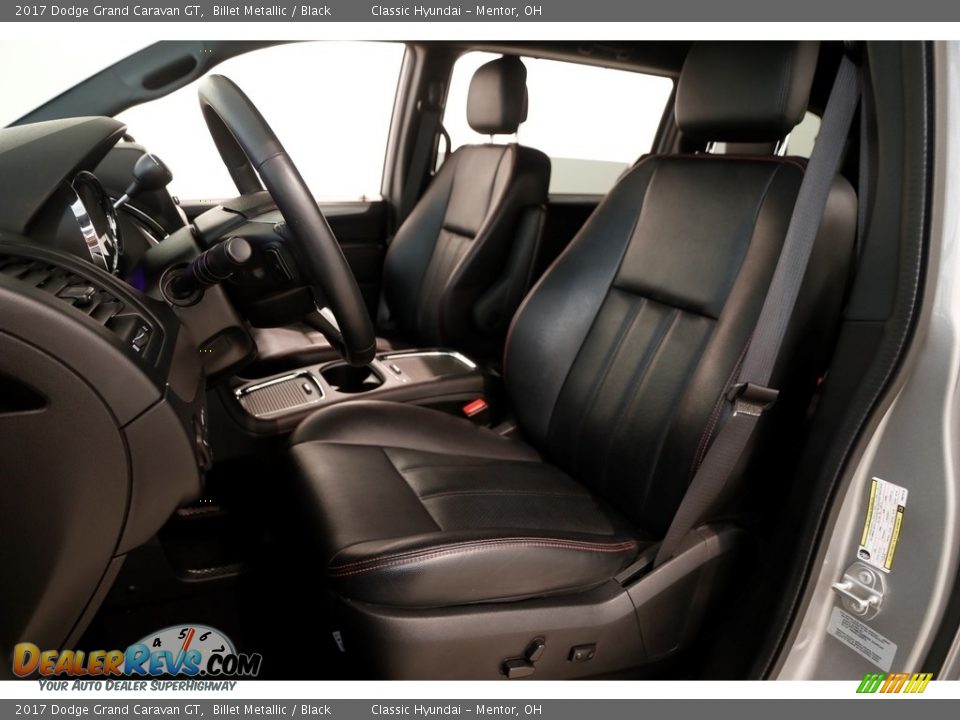 2017 Dodge Grand Caravan GT Billet Metallic / Black Photo #5