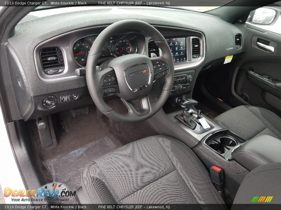 Black Interior - 2019 Dodge Charger GT Photo #7