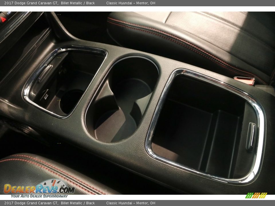 2017 Dodge Grand Caravan GT Billet Metallic / Black Photo #15