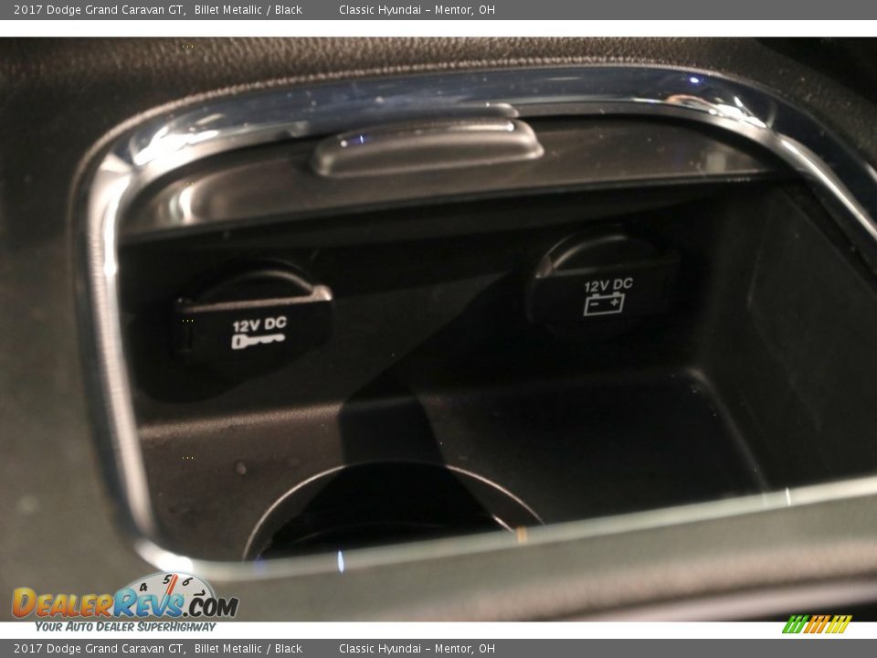 2017 Dodge Grand Caravan GT Billet Metallic / Black Photo #16