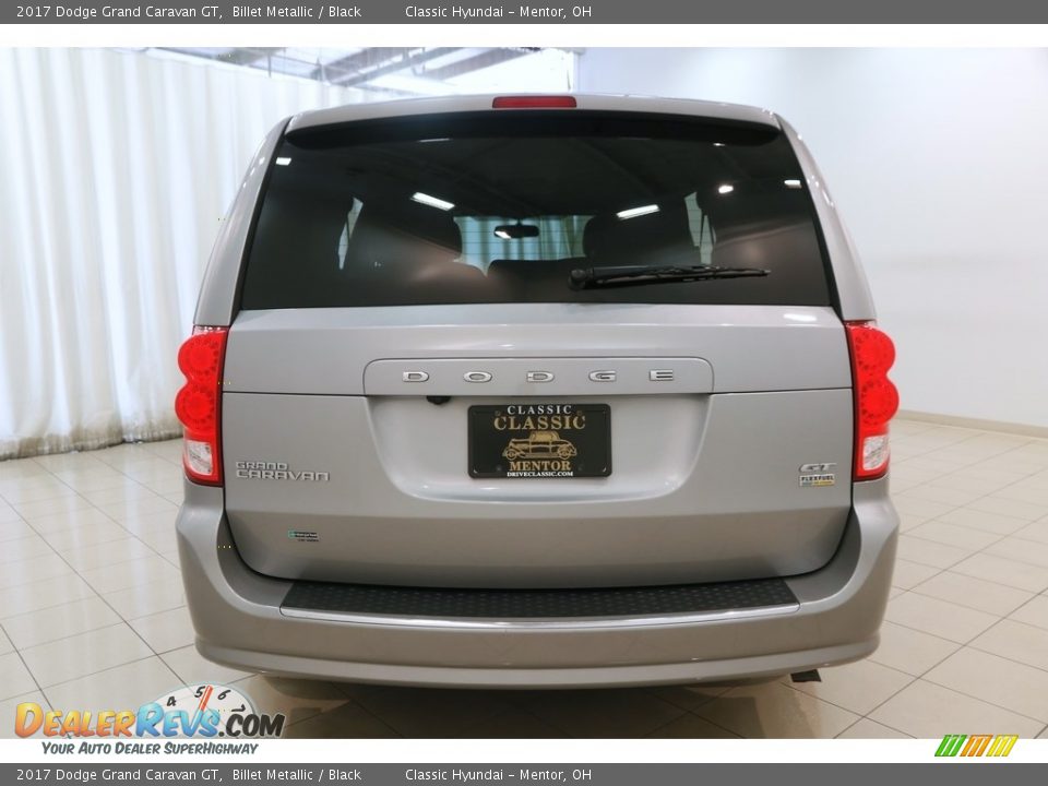 2017 Dodge Grand Caravan GT Billet Metallic / Black Photo #22